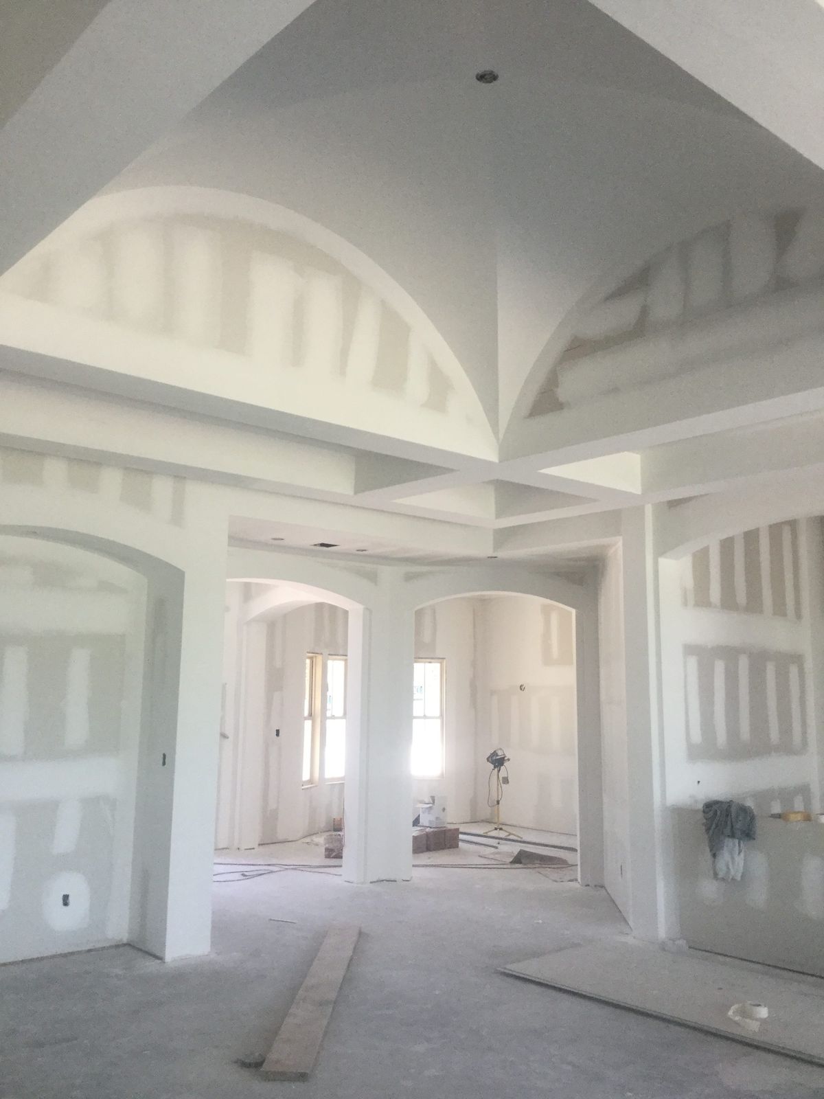 Drywall and paint project 1