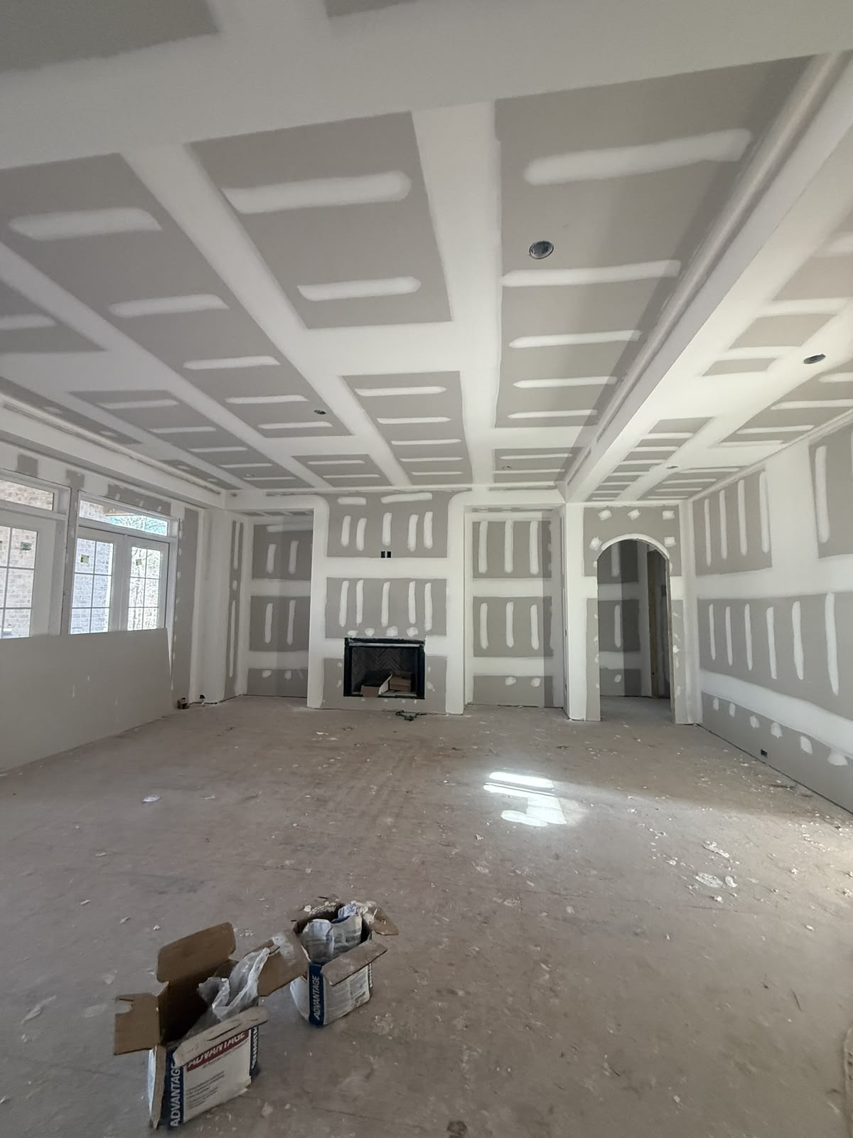 Drywall and paint project 2