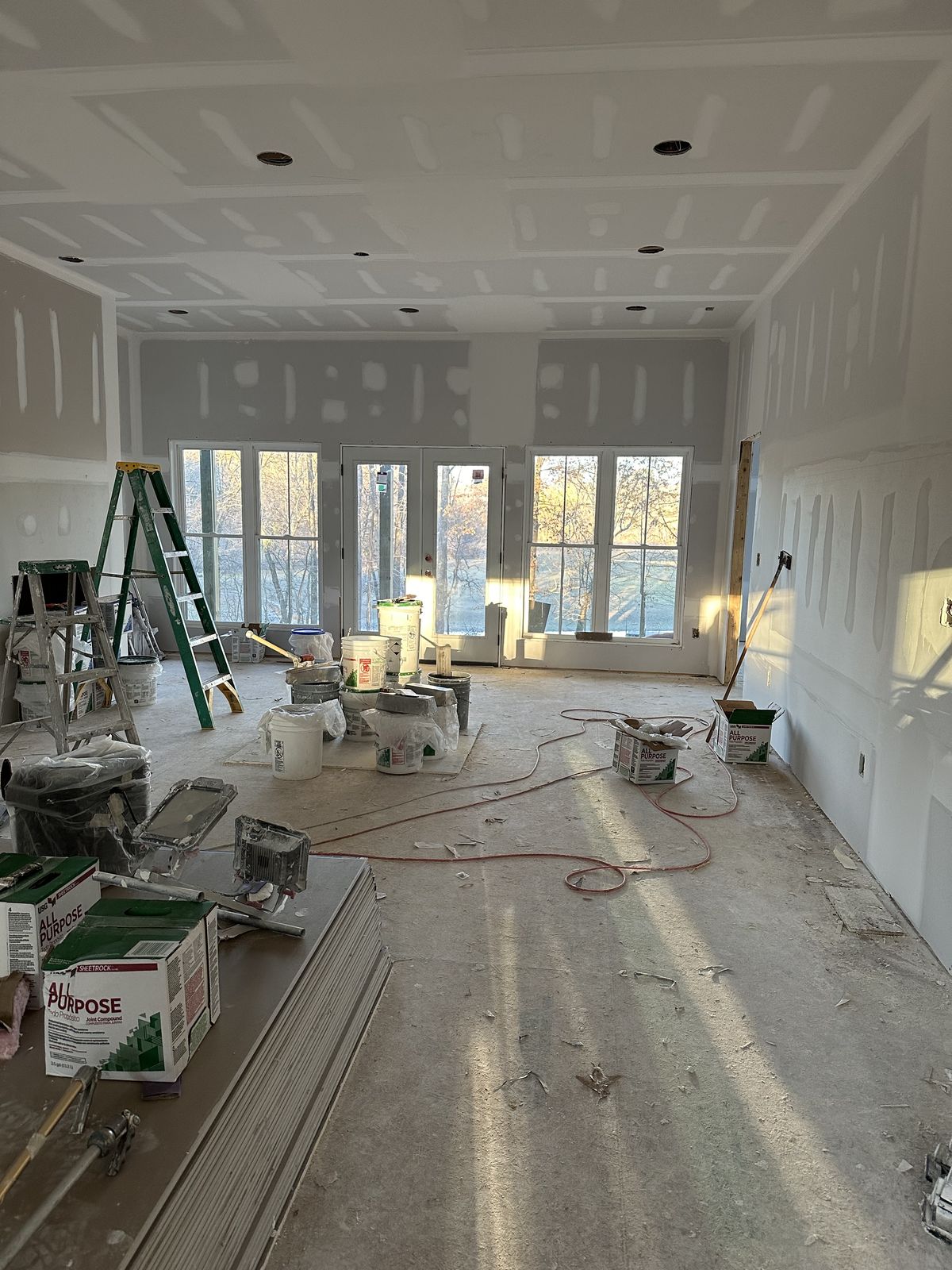 Drywall and paint project 5